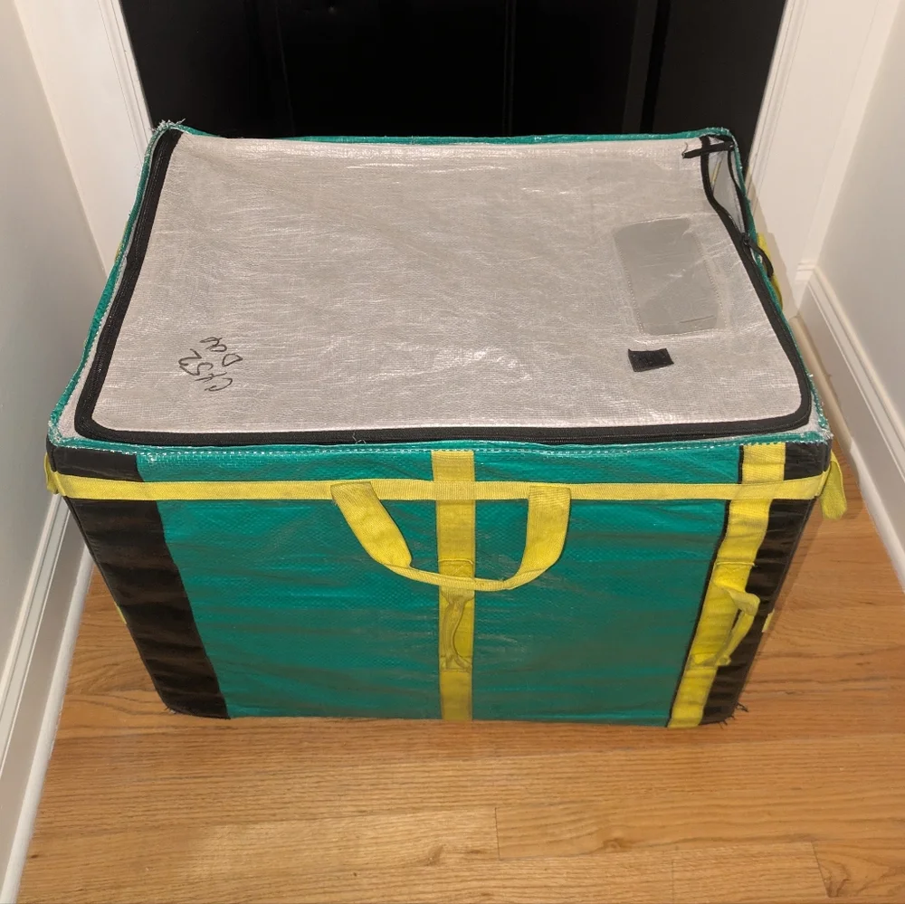 ❤ Giant zippered tote bag, xl storage bag